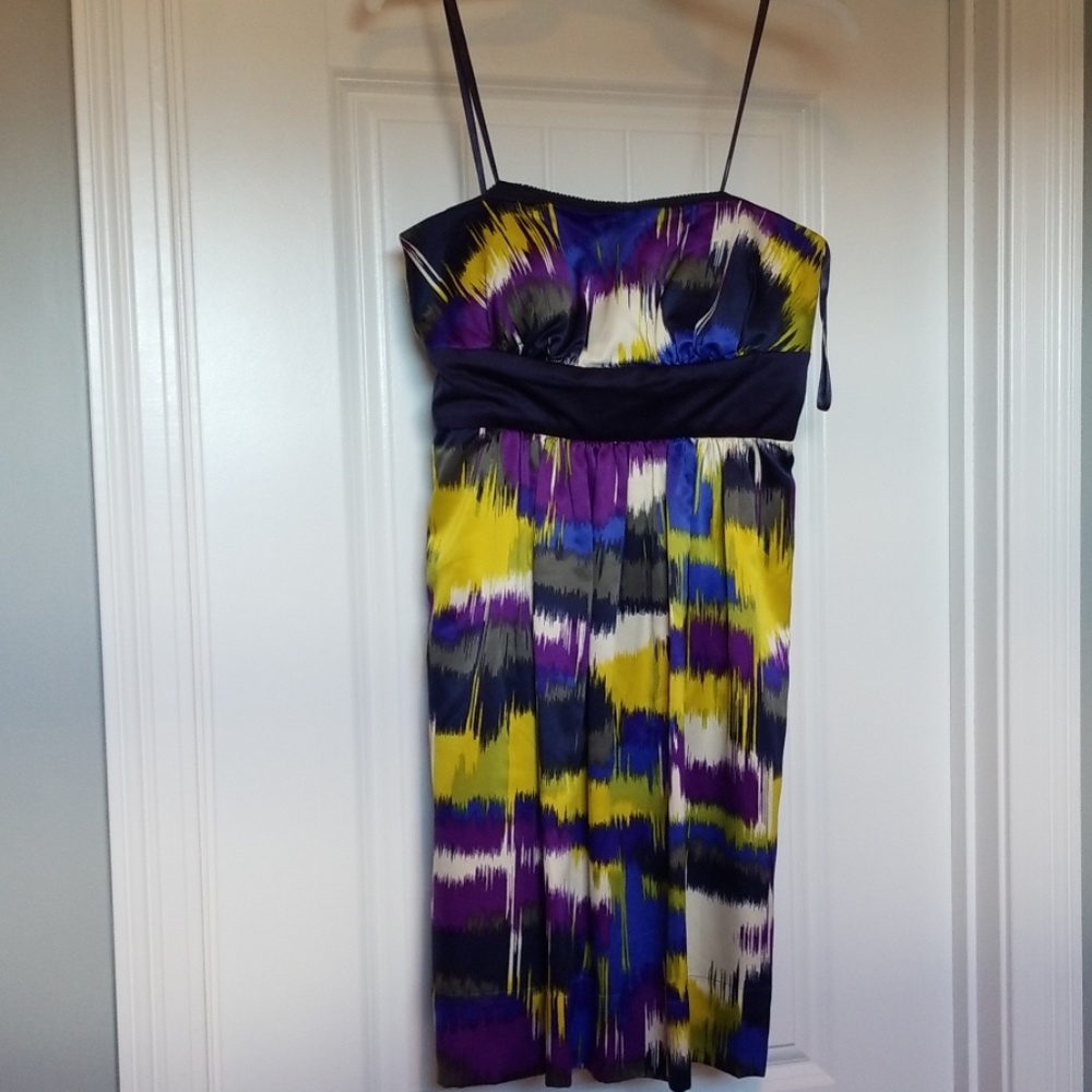 Max and Cleo Retro Strapless dress